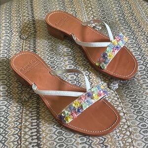 il Sandalo Italia Tesorone Brothers Italian Leather Sandals Size EU 39/US 8